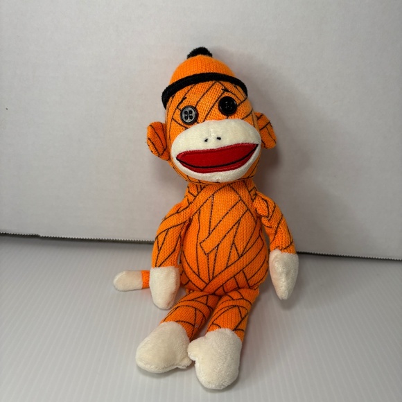 Ty Socks the Mummy Sock Monkey Beanie Baby (8.5 Inch) Halloween 2013 - Picture 1 of 7